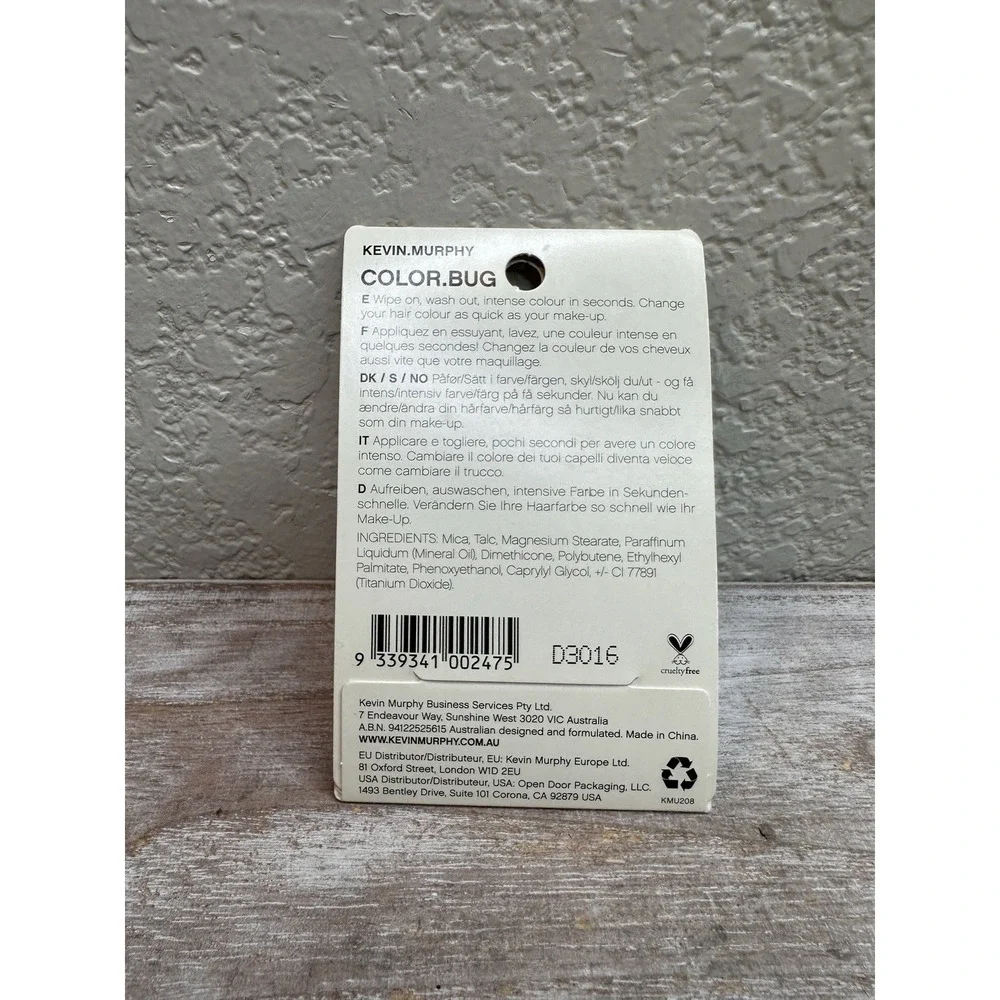 $28 🌙 Kevin Murphy Color Bug Hair Color WHITE FULL SZ